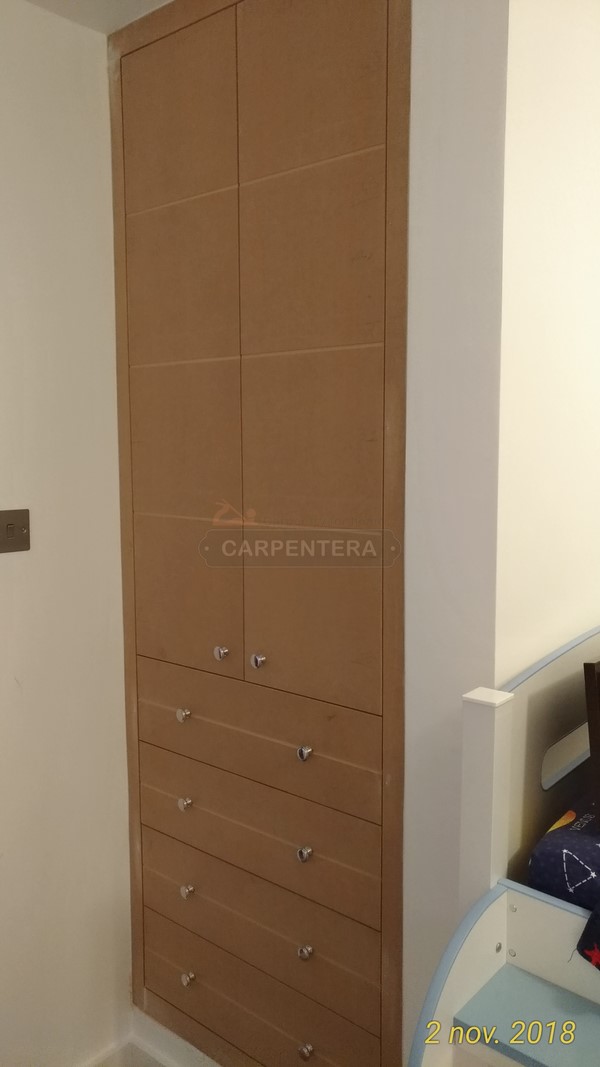 wardrobe on loft - london